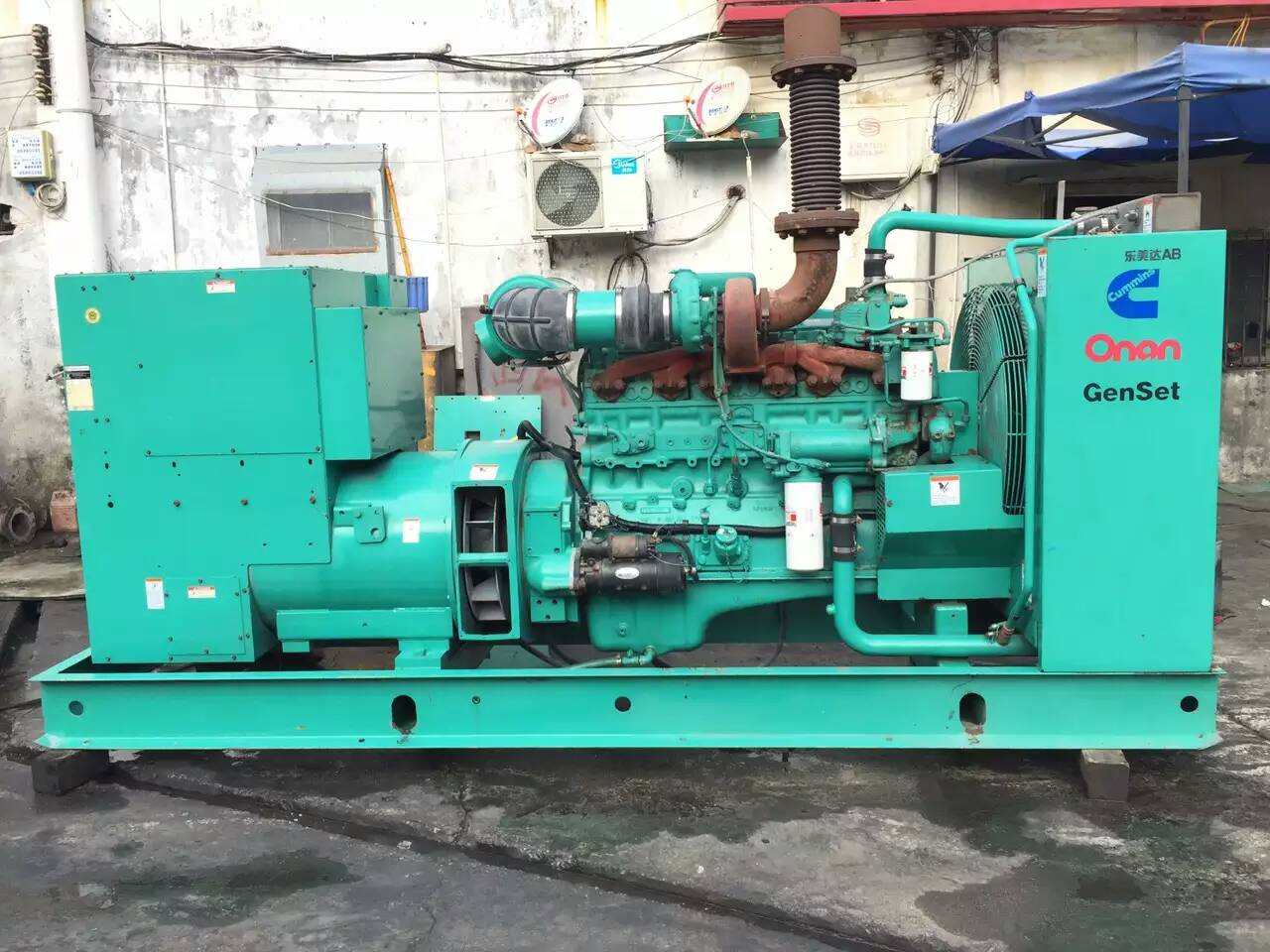 岷县租赁发电机-柴油发电机不正常冒烟的原因